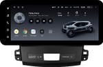 Магнитола для Mitsubishi Outlander XL, Peugeot 4007, Citroen C-Crosser (Rockford, рамка гладкая) - Teyes LUX ONE ROUND монитор 12.3" 2K QLED на Android 10, Быстрая, CarPlay, 4G SIM-слот