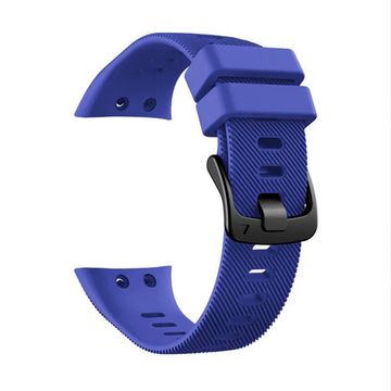Ремешок для Garmin Forerunner 45 / Garmin SWIM 2 силиконовый (Ирис)