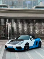 Карбоновый капот в стиле GT3RS для Porsche Cayman/Boxster 981 2013-2016 Порше
