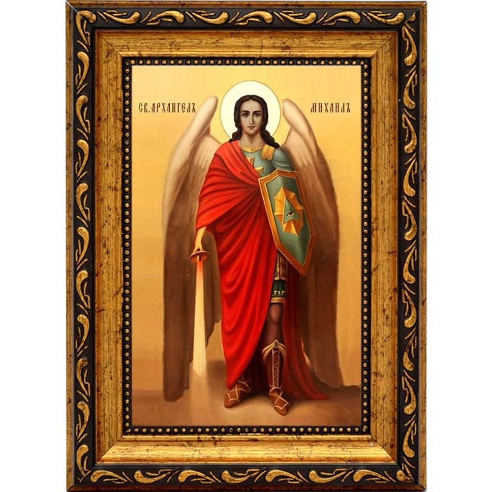 Михаил Архангел. Икона на холсте