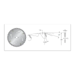 Пила по дереву D250x30x3,2 Z24 DIMAR 90100956