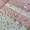 Рибана ажурная, молочная/веточки