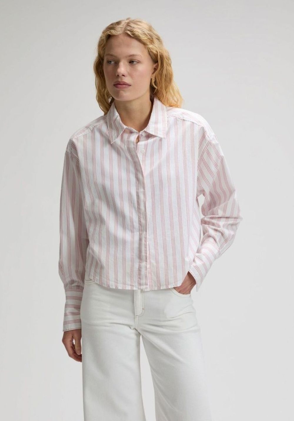 Блузка CUFFED SHIRT 112378893