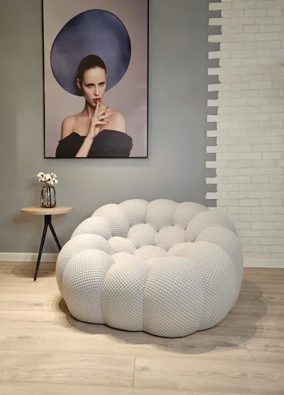 Лаунж-кресло Bubble серое