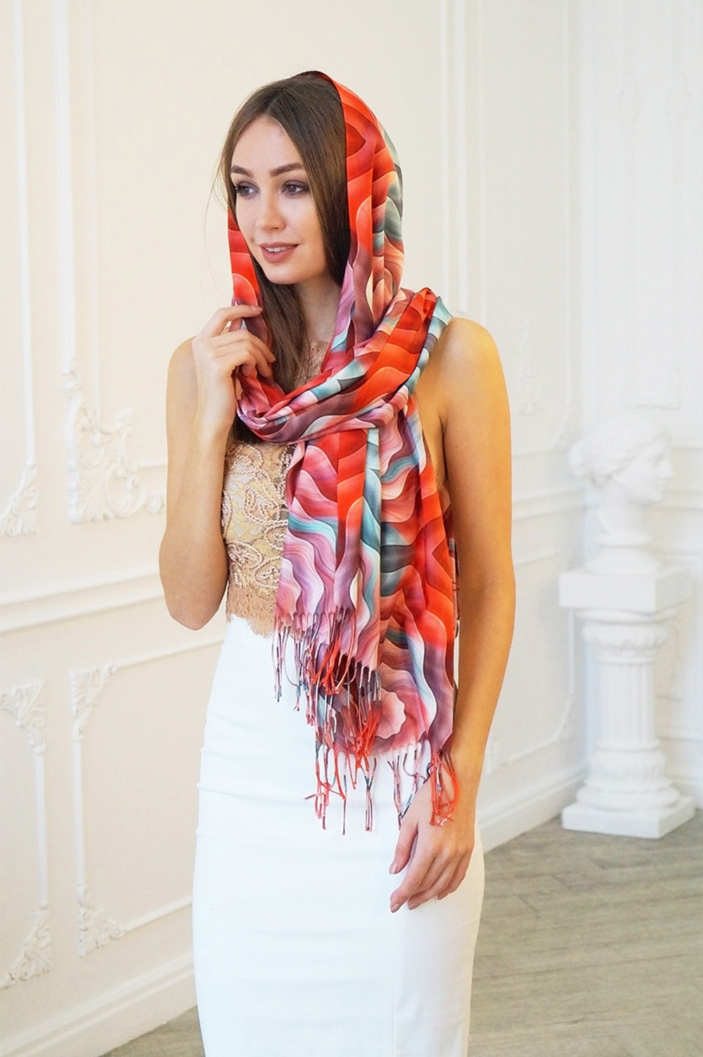 LIGVIANNI Палантин Scarf