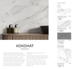 Каррара сер мат низ 02 / Carrara grey matt wall 02 300х600 (1-й сорт)