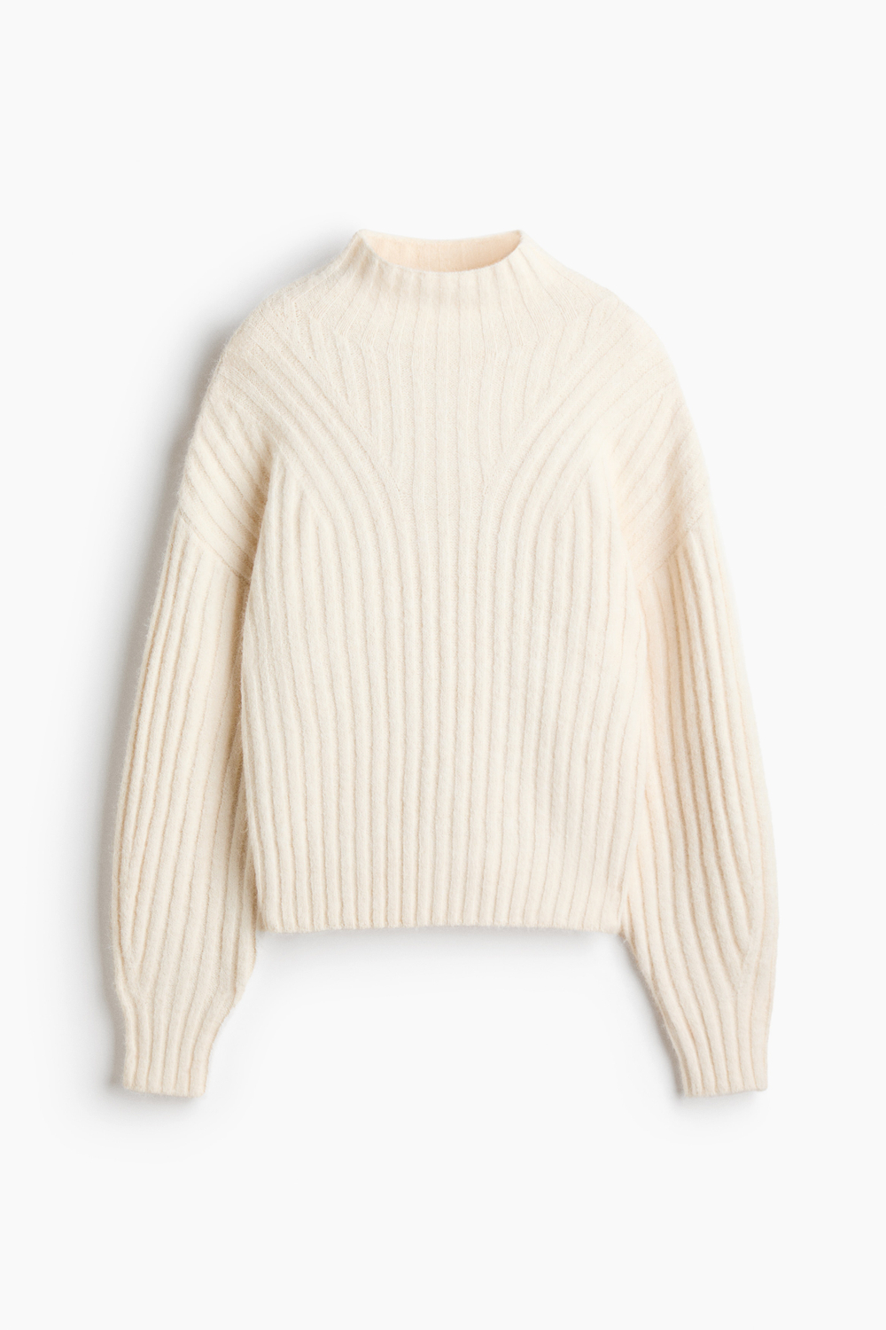 Свитер в резинку - H&M