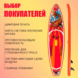 Сапборд надувной двухслойный OCEAN