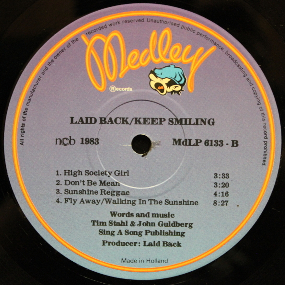 Laid Back / ...Keep Smiling (LP)
