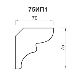Карниз 75ИП1