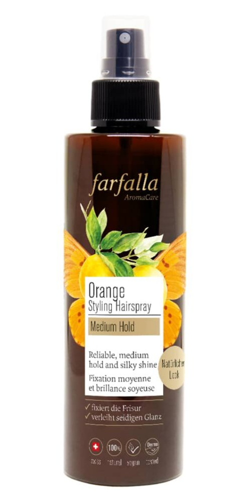 Лак для укладки волос Orange Farfalla, 200 мл