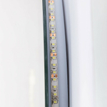 Зеркало Cezares Duet 100 CZR-SPC-DUET-1000-800-LED-TCH с подсветкой с лазерной гравировкой и сенсорным выключателем