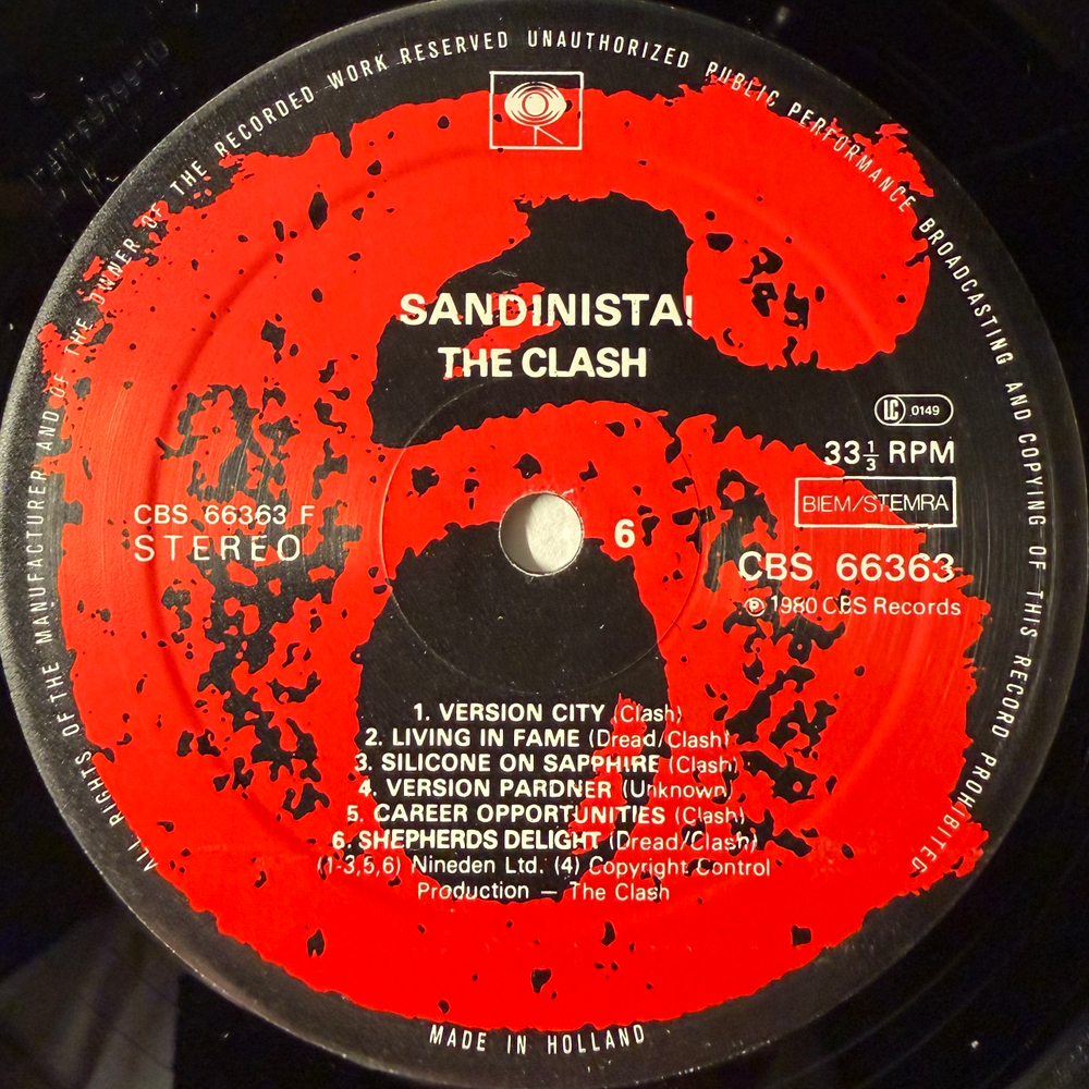 Виниловая пластинка The Clash - Sandinista! 3LP