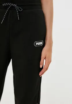 Брюки спортивные женские PUMA Rebel High Waist Pants TR cl