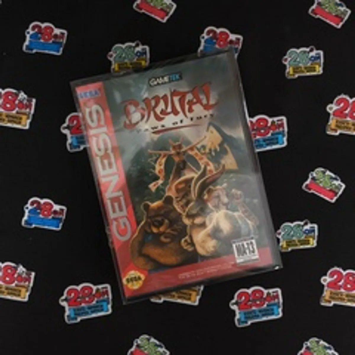 Игра Brutal. Paws of Fury (Sega Genesis) (Б/У)