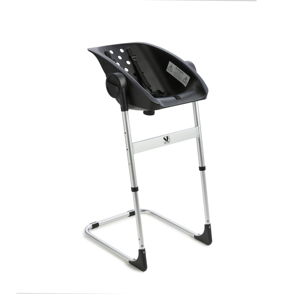 Ванночка - стульчик для купания Sweet Baby 2в1 Charli Chair Black