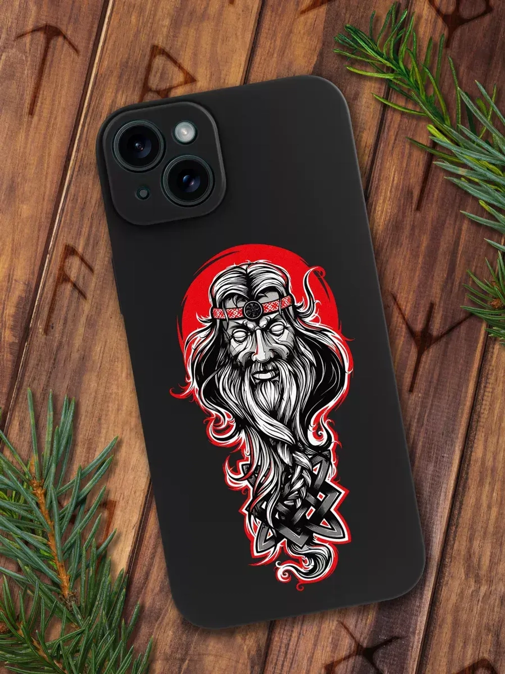 Чехол на iPhone 15 Plus с принтом