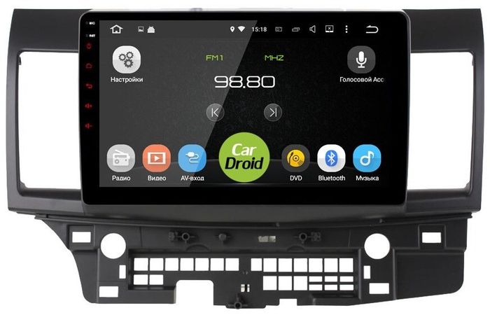 Магнитола для Mitsubishi Lancer X 2007-2016 - Airok RM-2612 Android 12, SIM-слот