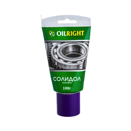 Солидол жировой в тубе 0.1кг OIL RIGHT