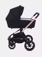 Коляска детская MOWBaby "ZOOM"PU (3в1) RA087 Gold Black