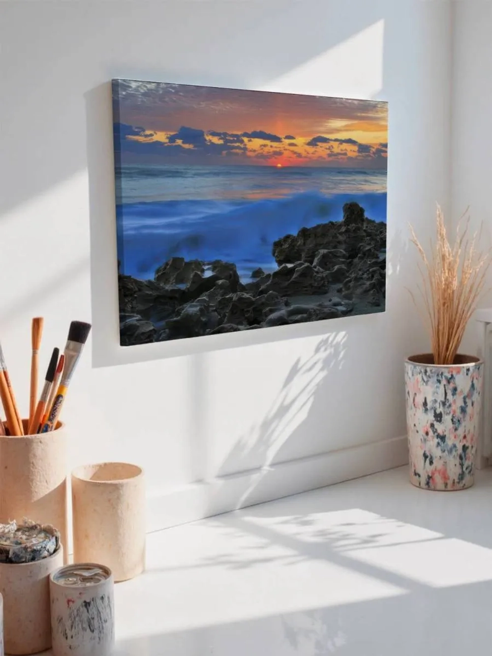Картина на стену 40 X 50 Закат на море