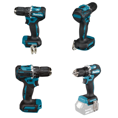 Аккумуляторная дрель - шуруповерт Makita XPT 18 В, Max D сверления металл 13 мм, дерево 36 мм DDF487Z