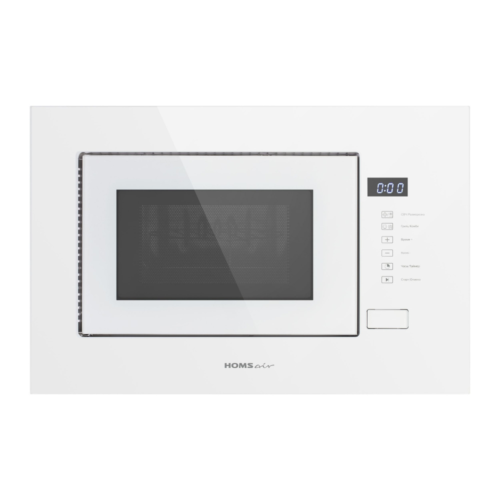 Микроволновая печь встраиваемая HOMSair MOB205WH фото 