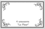прямоугольный кожаный бювар 60*30 см