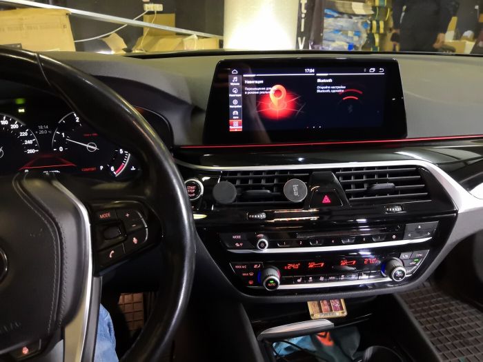 Магнитола для BMW 5-серия (G30) 2017+ EVO - Kuberg XN-B1016-Q6 на Android 10, Snapdragon, SIM-слот