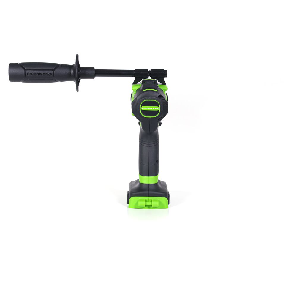 Дрель-шуруповерт аккумуляторная Greenworks GD24DD90 Арт. 3707507, 24V, 90 Нм, бесщеточная, без АКБ и ЗУ