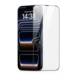 Защитное стекло для смартфона iPhone 17 Pro Max, серия Roga Series от Dux Ducis (комплект с ванночкой для автоматического выравнивания и установки)