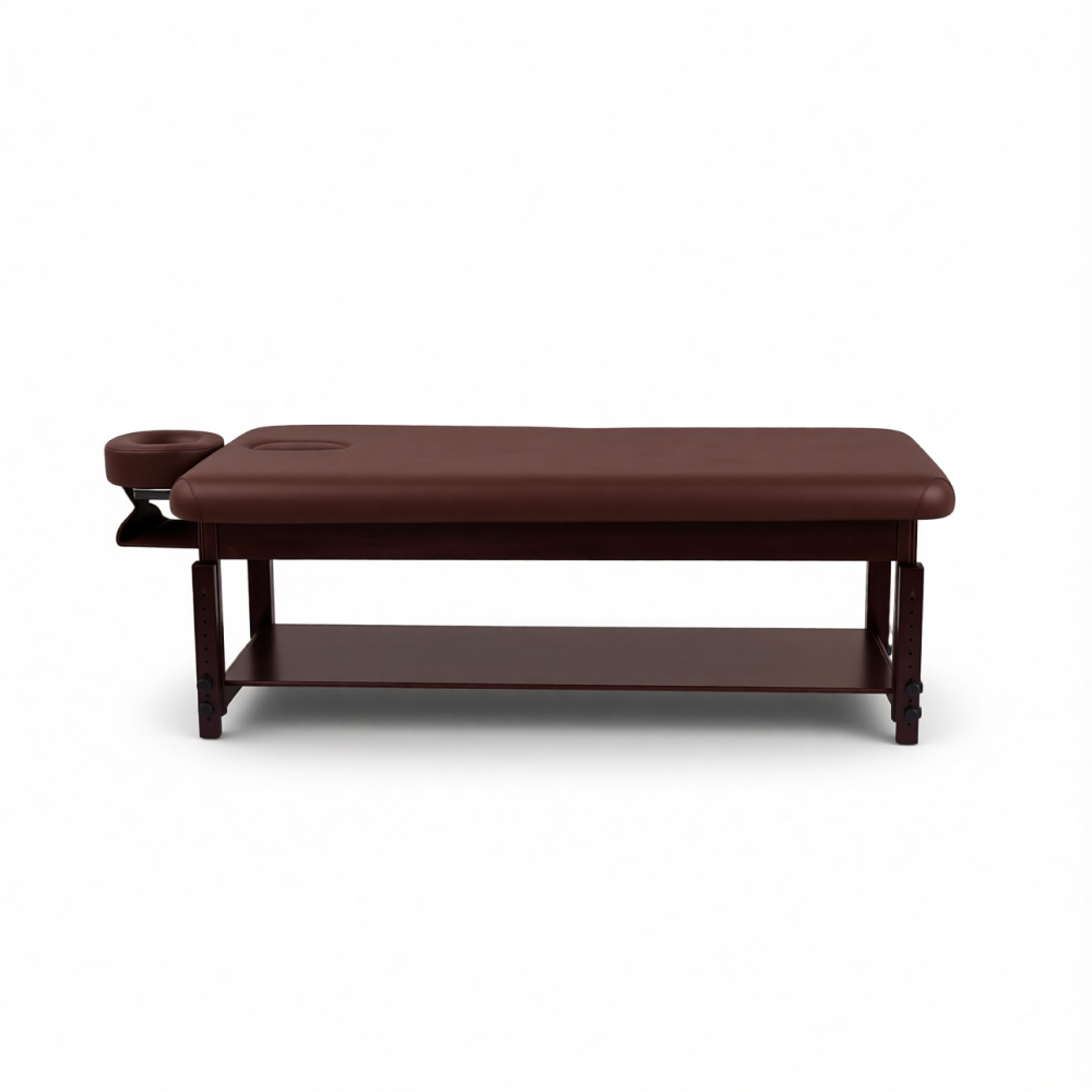 Массажный стол Mizomed Essence-Flat Brown стационарный