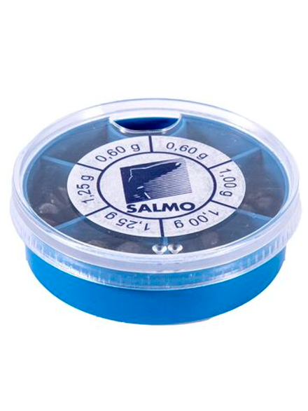 Грузила Salmo ДРОБИНКА PL 6 секций крупные 050г набор