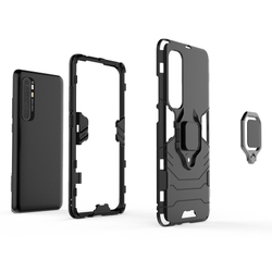 Противоударный чехол с кольцом Panther Case для Xiaomi Mi Note 10 Lite