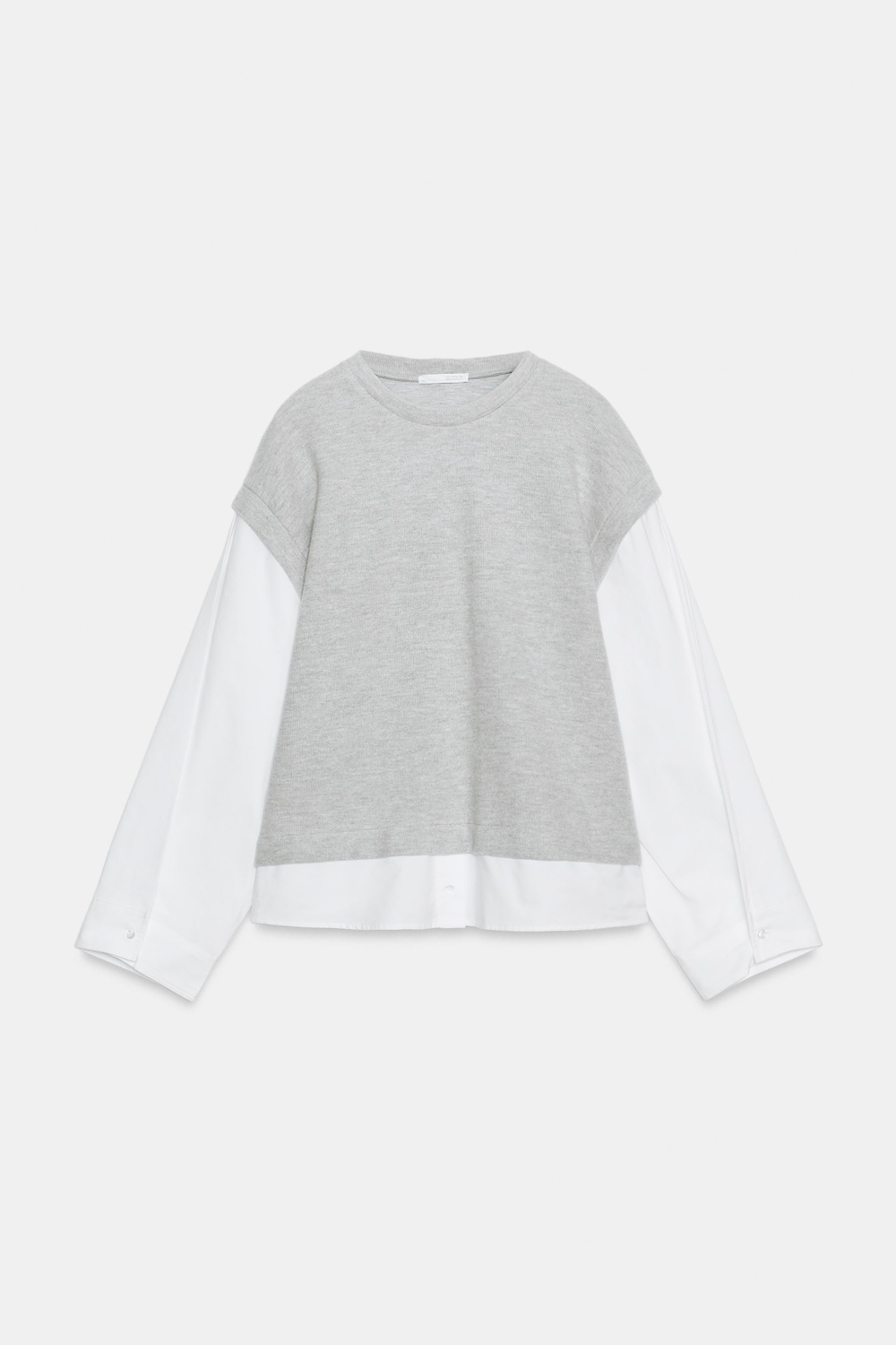 КОМБИНИРОВАННЫЙ ЖИЛЕТ — ZARA
