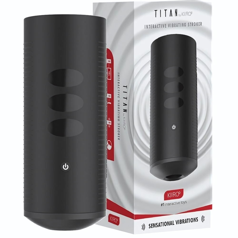 Интерактивный мастурбатор Kiiroo Titan (Цвет: черный)