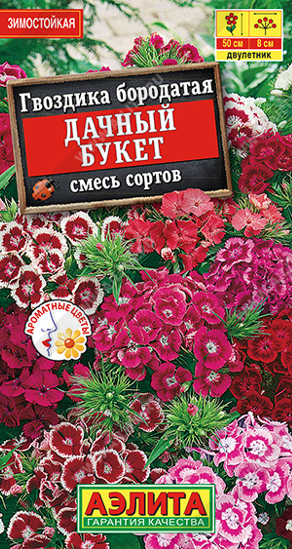Гвоздика Дачный букет турецкая (бородатая) 0,1г Ц Аэлита
