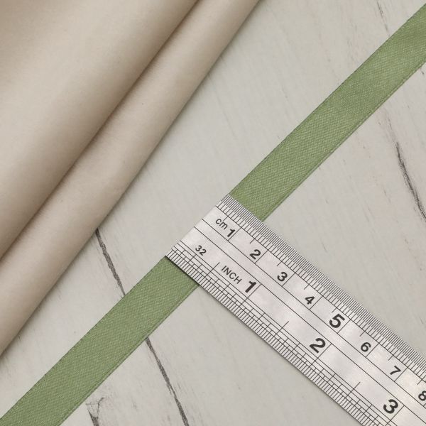 Лента атласная 1-сторонняя 12.0 мм / 22.86±1 метров, 103 шалфей, Globus