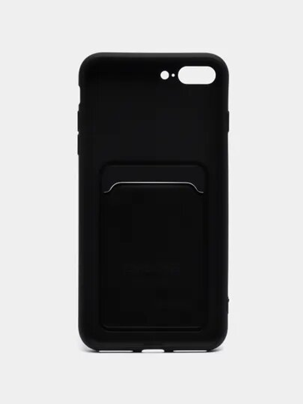Чехол с карманом для карт на iPhone 7 Plus, 8 Plus, Черный