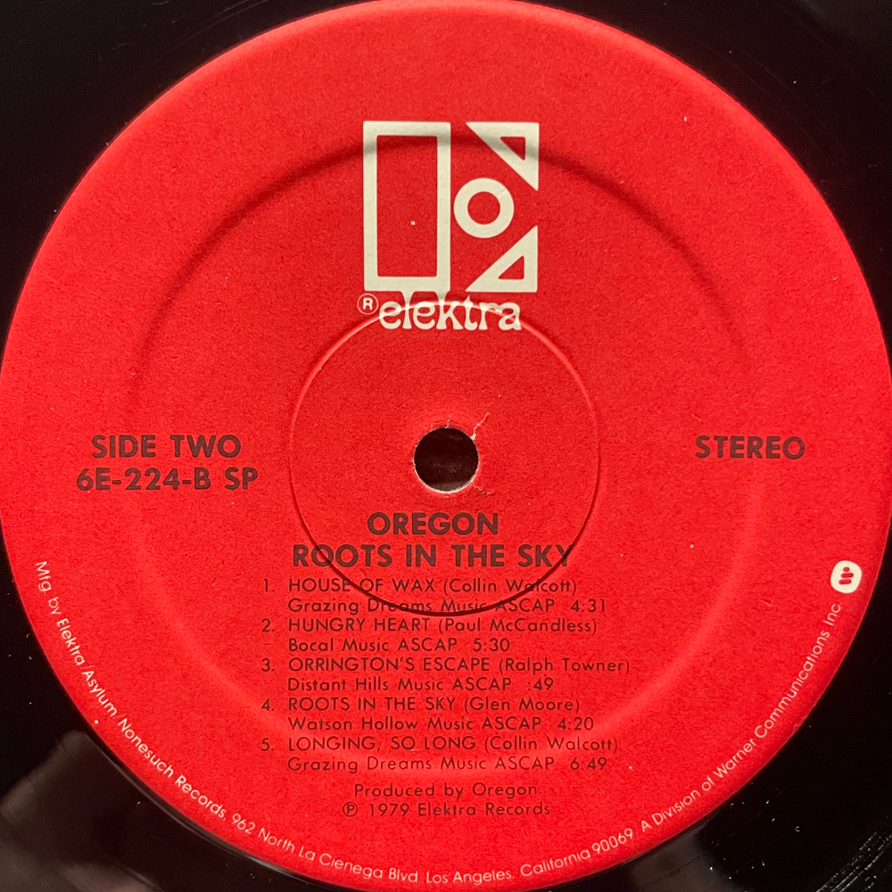 Oregon ‎– Roots In The Sky (США 1979г.)