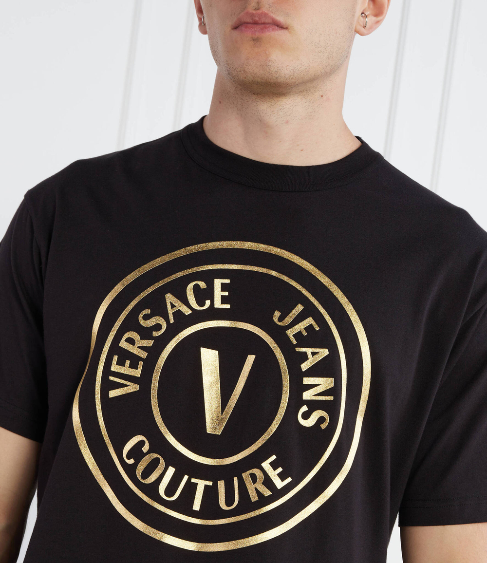 Футболка Versace Jeans Couture - черный(75GAHT05CJ00T)