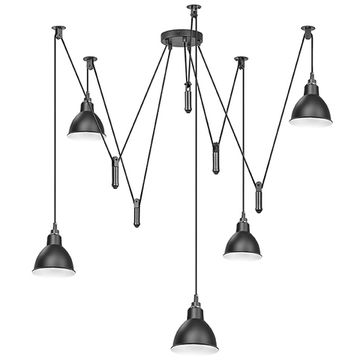 Подвесной светильник 761057 черный Acrobata Lightstar