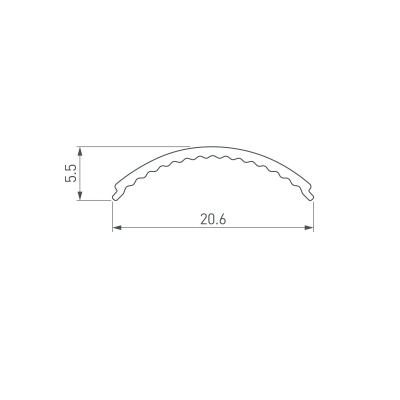 Экран ARH-KANT-H16-2000 Round Opal (Arlight, Пластик)