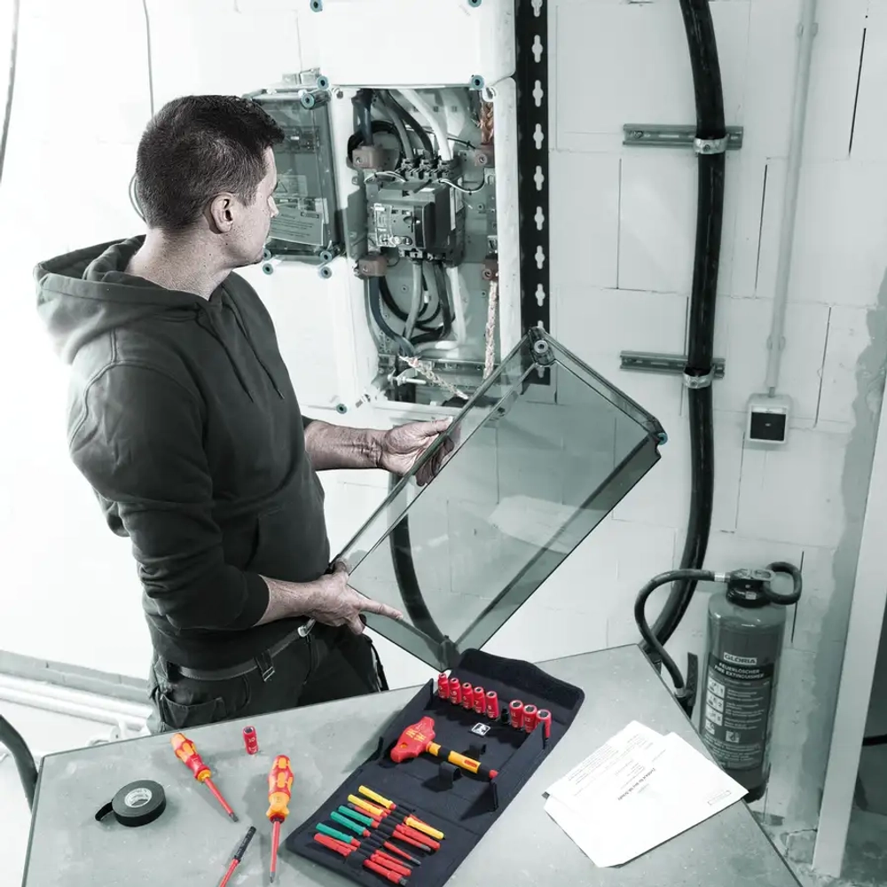 Набор отвёрток Kraftform Kompakt VDE 24 Allrounder Set 1 WERA 05006632001