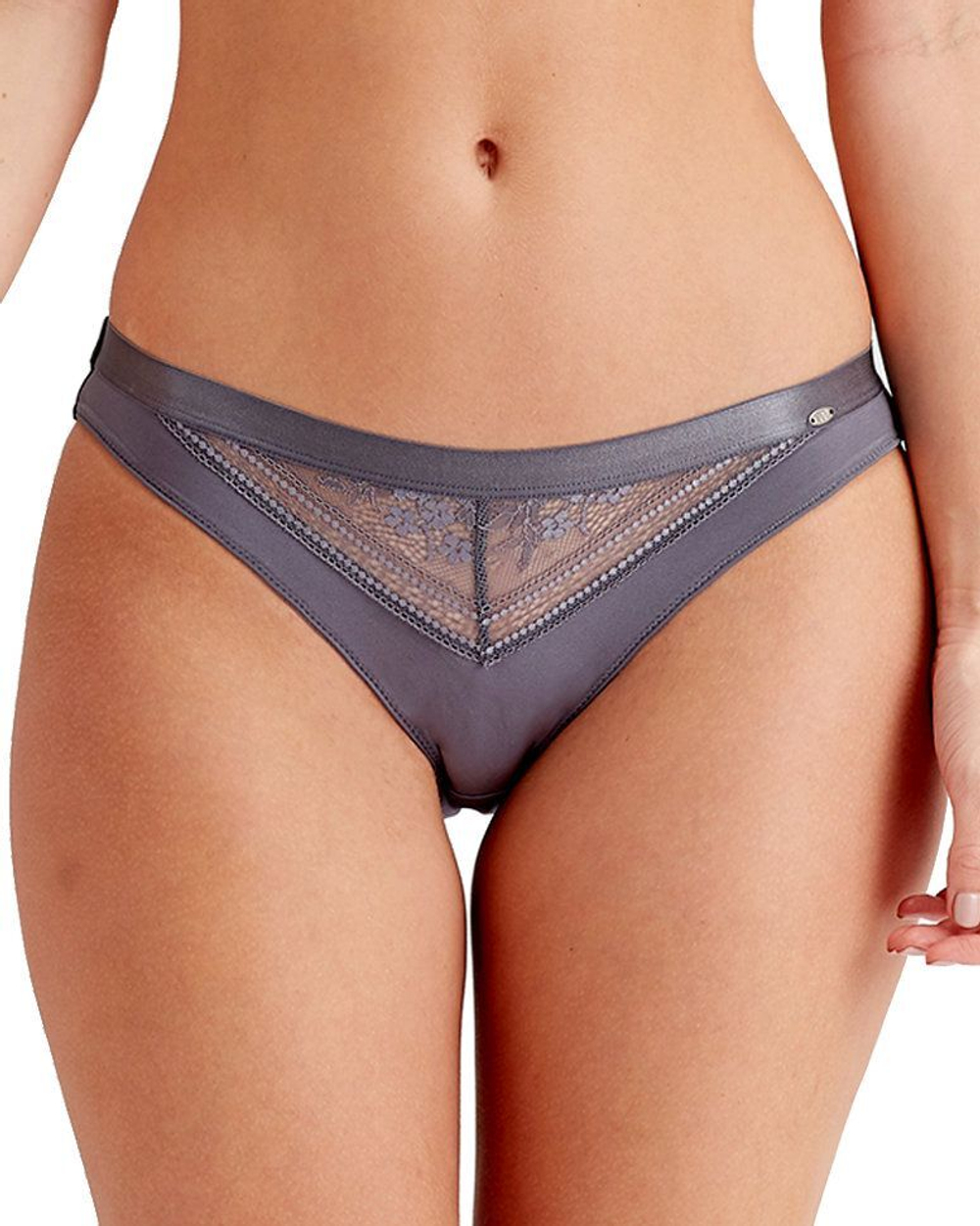 Трусики-слипы Botanical Lace (Размер: XS) (Цвет: изумрудный)
