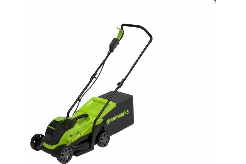Аккумуляторная газонокосилка GreenWorks 24V, 33 см, бесщеточная, без АКБ и ЗУ 2516107