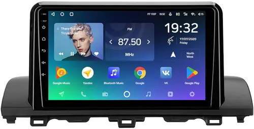 Магнитола для Honda Accord 10 2017-2021 (штатный 360) - Teyes CC2 PLUS монитор 9" QLED, Android 10, Быстрая, SIM-слот