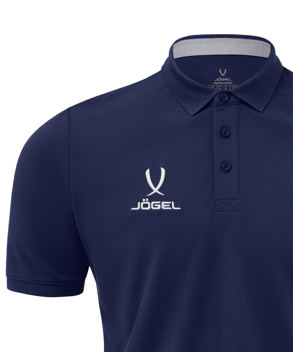 Поло JÖGEL PREMIER PerFormDRY CVC Polo, темно-синий