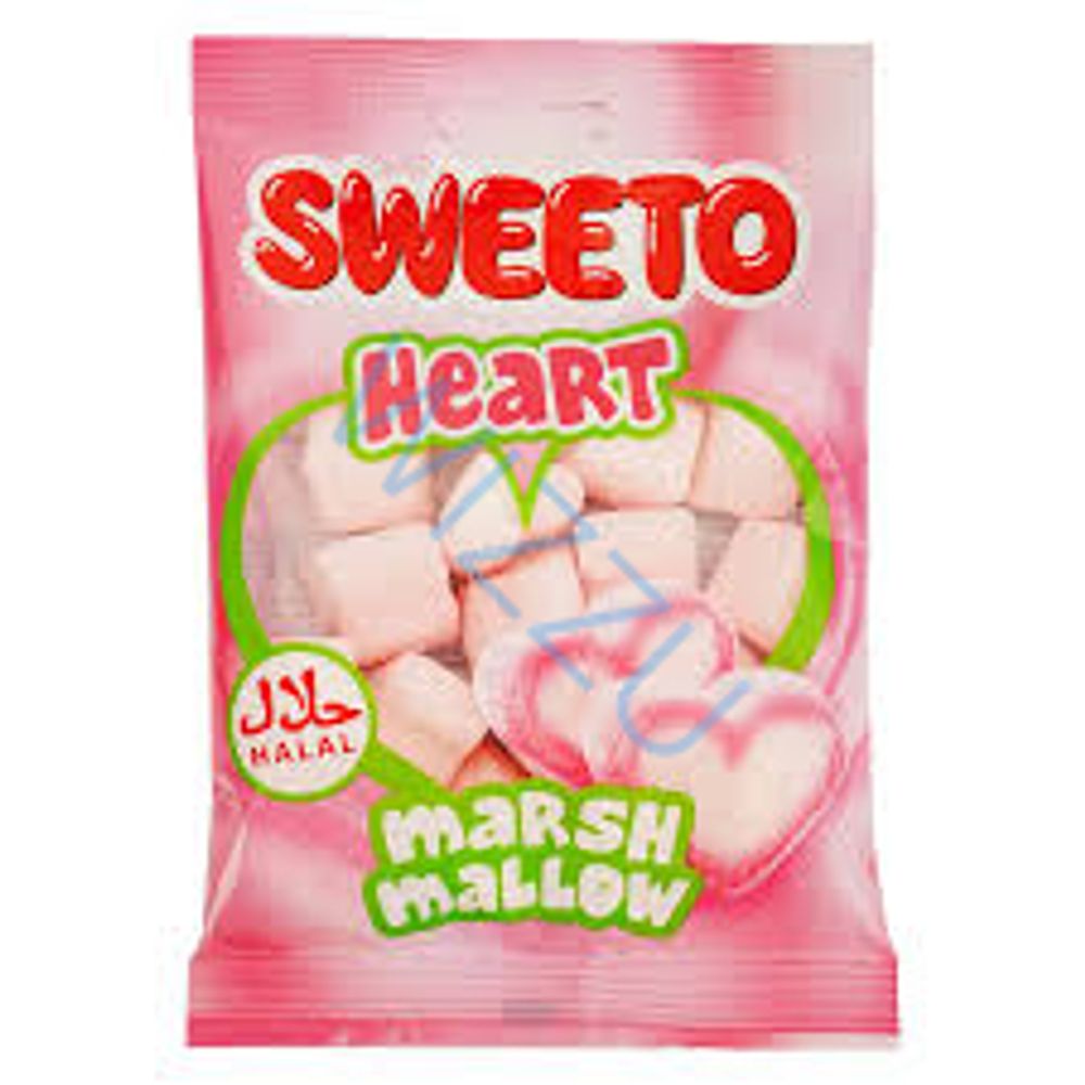 Маршмеллоу SWEETO Сердечки 30г