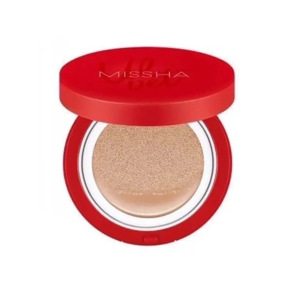 Тональный кушон с матовым финишем Missha Velvet Finish Cushion SPF50+ PA+++ № 23 натуральный бежевый